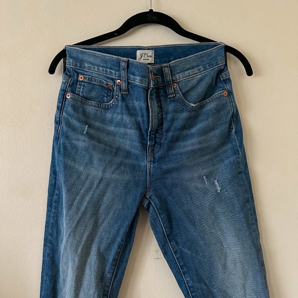 J Crew 10" highest-rise toothpick jeans Size 26 - Picture 3 of 8